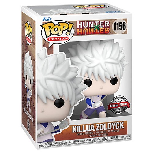 Funko POP Hunter x Hunter Killua Zoldyck 1156 DS Modellismo Funko POP Hunter x Hunter Killua Zoldyck 1156