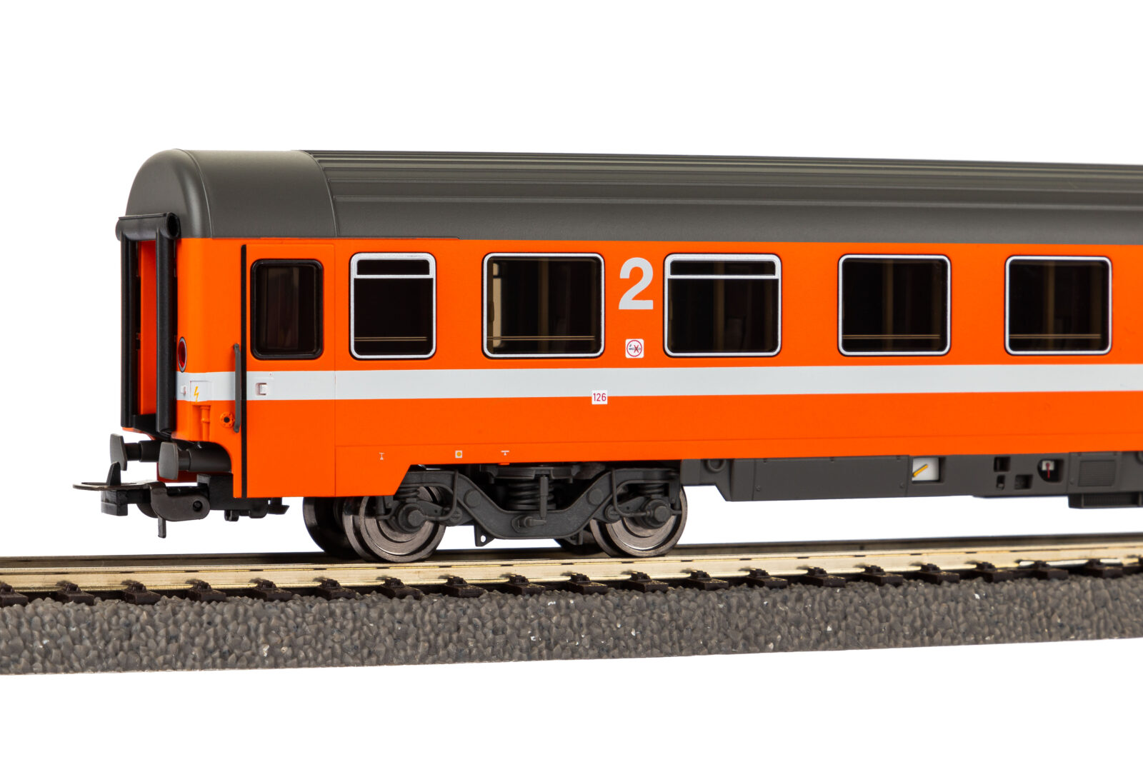 Carrozza Passeggeri Eurofima 2^ Classe ÖBB Epoca IV Scala H0 DS Modellismo Carrozza Passeggeri Eurofima 2^ scala H0 - vista 2
