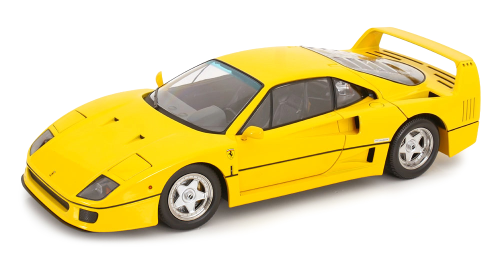 Ferrari F40 Yellow 1987 DS Modellismo Ferrari F40 Yellow scala 1/12 KK-Scale