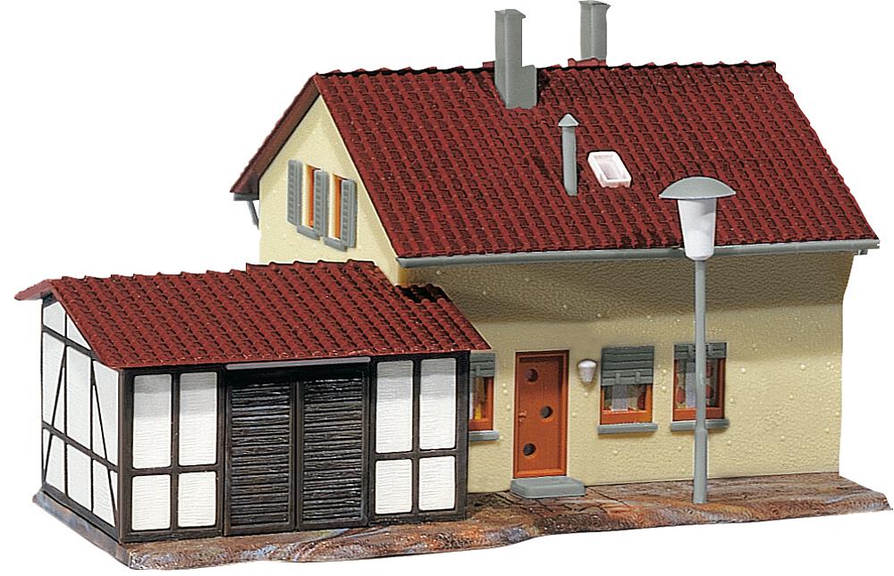 Casa dei coloni con ampliamento Scala H0 DS Modellismo Casa dei coloni ampliamento scala H0 Faller