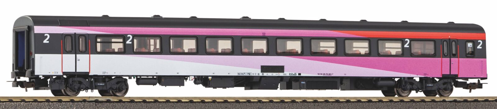 Carrozza Passeggeri ICR 2^ Classe Fyra Epoca V Scala H0 DS Modellismo Carrozza Passeggeri ICR 2^ Classe scala H0