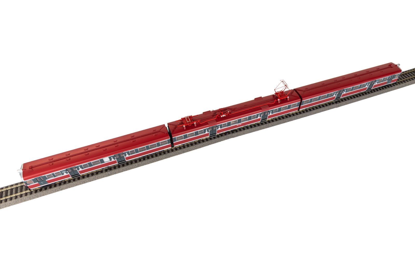 Elettrotreno EN57 Przewozy Regionalne Epoca VI Scala H0 DS Modellismo Elettrotreno EN57 Przewozy scala H0