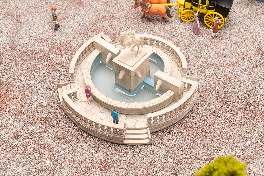 Fontana del Giardino del Castello Scala H0 DS Modellismo Fontana del Giardino del Castello scala H0