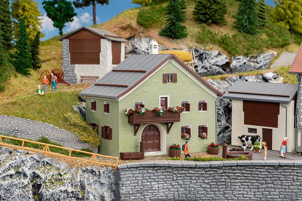 Casa Residenziale dell' Engadina Scala H0 DS Modellismo Casa Residenziale dell' Engadina scala H0