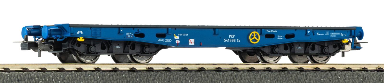 Carro pianale 401Zb PKP-PLK Epoca VI Scala H0 DS Modellismo Carro pianale 401Zb PKP-PLK Epoca scala H0