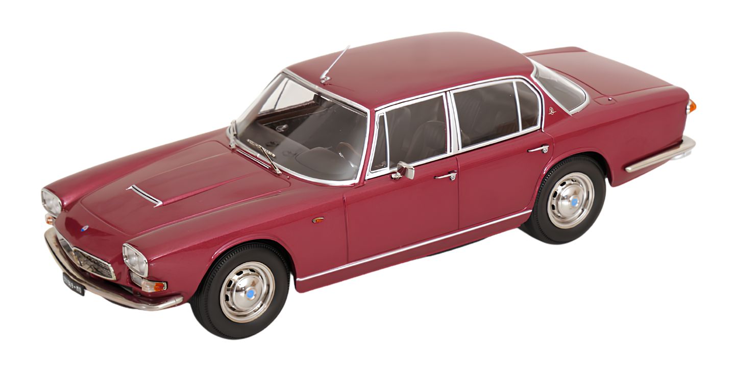 Maserati Quattroporte I Red Metallic 1965 DS Modellismo Maserati Quattroporte I Red scala 1/18