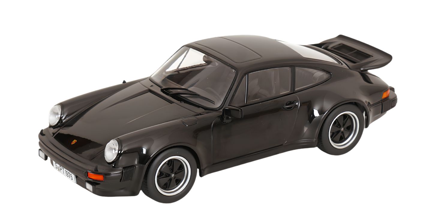 Porsche 911 (930) Turbo 3.0 Black 1976 DS Modellismo Porsche 911 (930) Turbo 3.0 Black scala 1/18