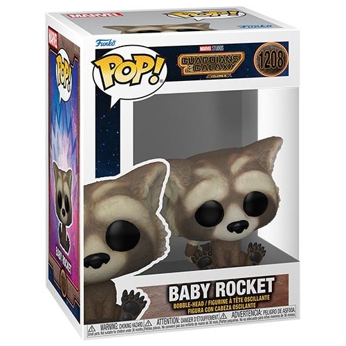 Funko POP Guardians Of The Galaxy 3 Baby Rocket 1208 DS Modellismo Funko POP Guardians Of The Galaxy 3 Baby Rocket 1208
