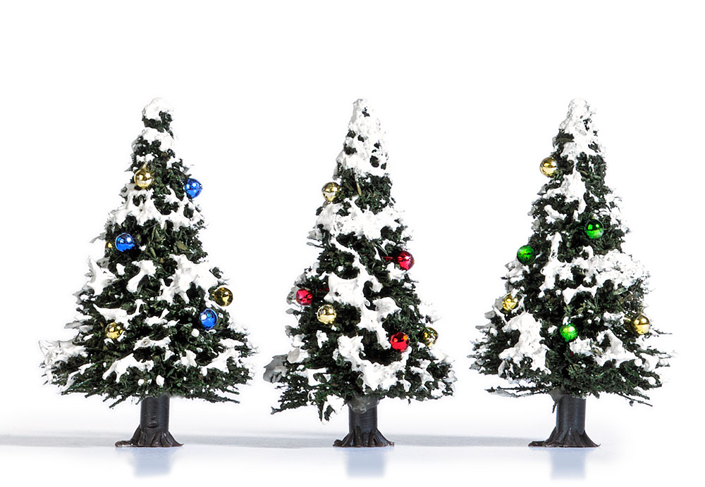 3 alberi di Natale Scala H0 DS Modellismo 3 alberi di Natale scala H0 Busch