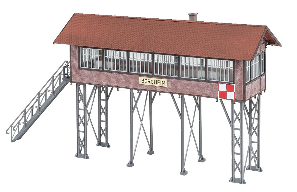 Cabina di segnalazione di Bergheim Scala H0 DS Modellismo Cabina di segnalazione di Bergheim scala H0