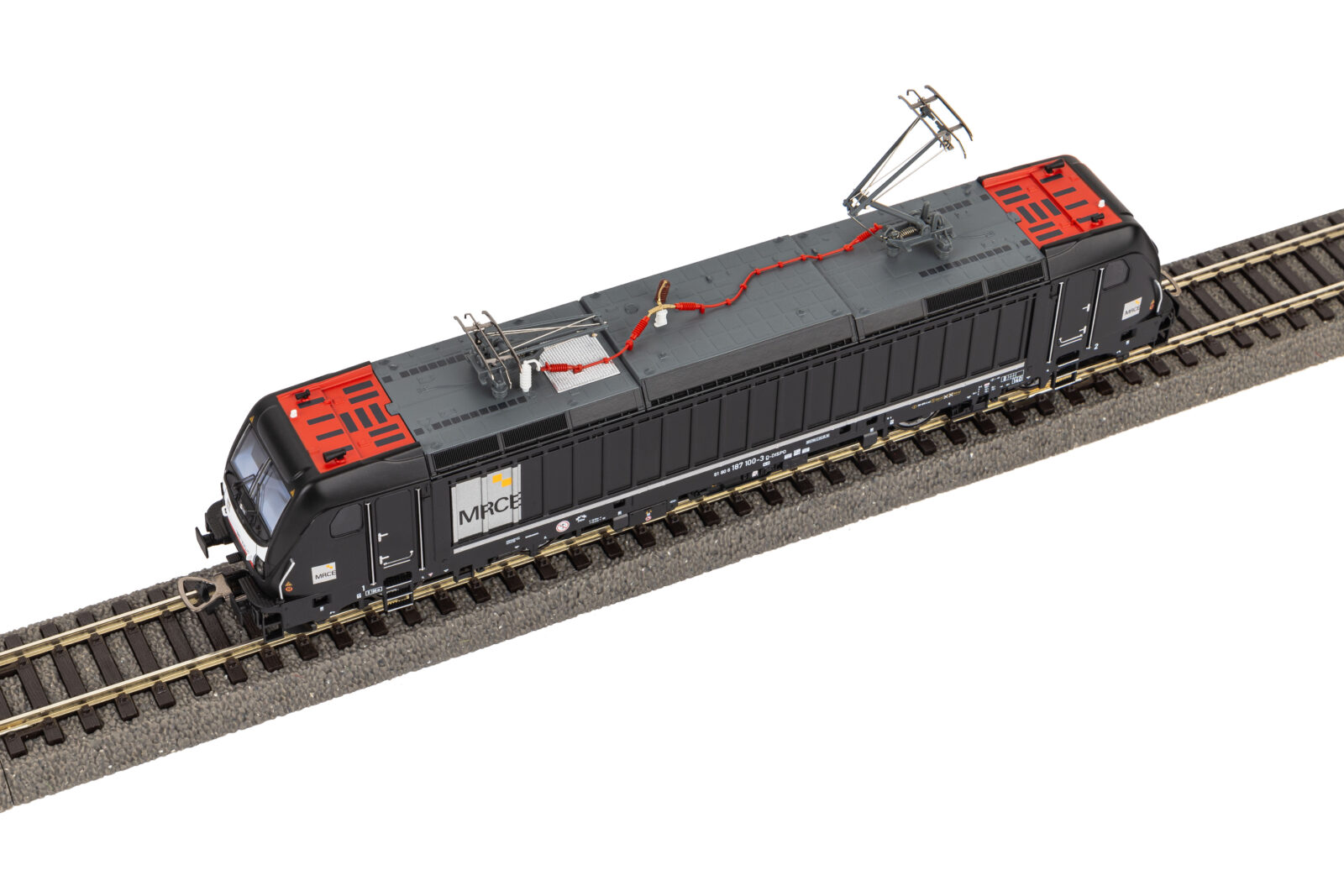 Locomotiva Elettrica BR 187 MRCE Epoca VI Scala H0 DS Modellismo Locomotiva Elettrica BR 187 MRCE scala H0