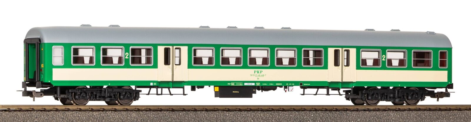 Carrozza per pendolari 120A PKP Epoca V Scala H0 DS Modellismo Carrozza per pendolari 120A PKP scala H0