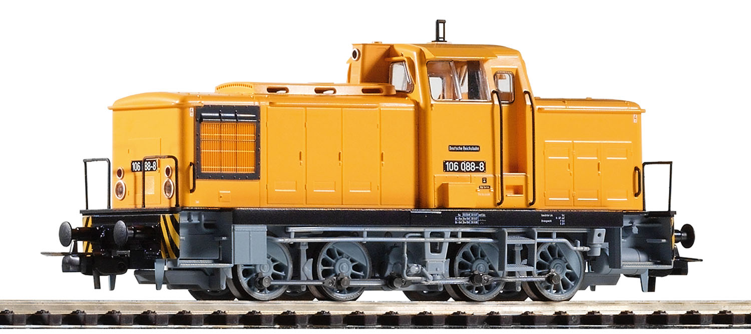 Locomotiva Diesel BR 106.0-1 DR Epoca IV, Corrente alternata con decoder digitale Scala H0 DS Modellismo Locomotiva Diesel BR 106.0-1 DR scala H0