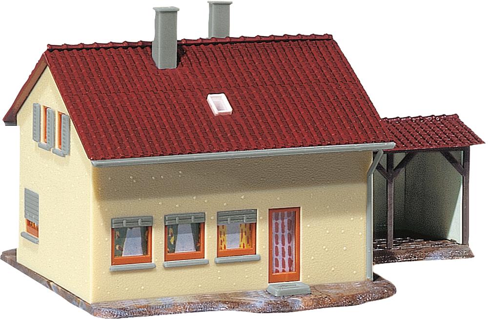 Casa dei coloni con ampliamento Scala H0 DS Modellismo Casa dei coloni ampliamento scala H0 Faller