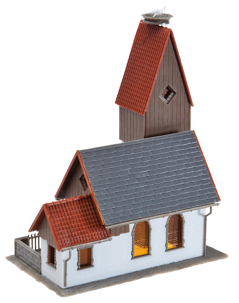 Chiesa del villaggio Scala H0 DS Modellismo Chiesa del villaggio scala H0 Faller
