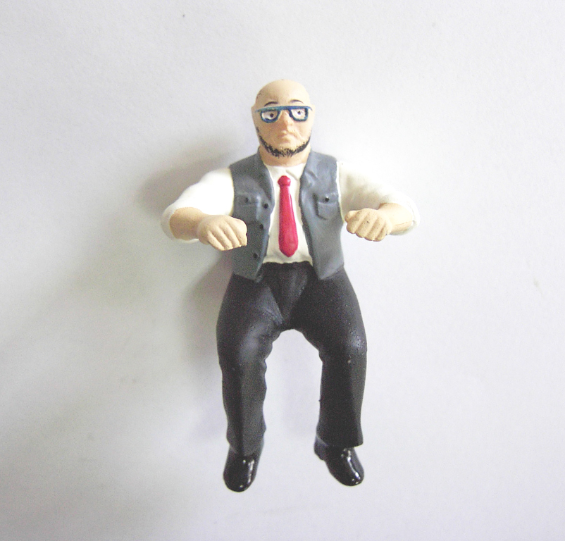 Figura del macchinista Scala G DS Modellismo Figura del macchinista scala G Piko