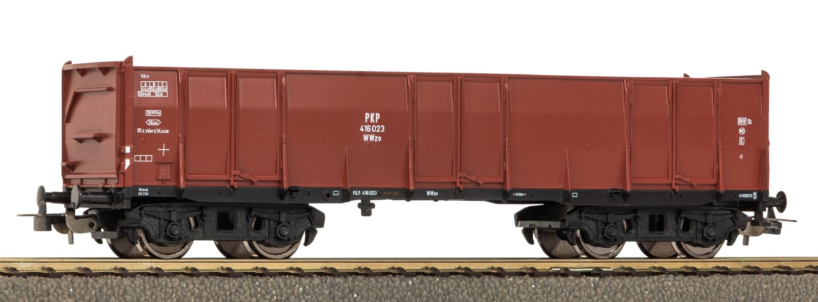 Carro Marci Aperto PKP Epoca III Scala H0 DS Modellismo Carro Marci Aperto PKP Epoca III scala H0