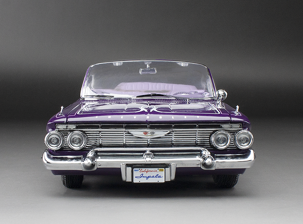 Chevrolet Impala Lowrider Decapottabile del 1961 DS Modellismo Chevrolet Impala Lowrider scala 1:18