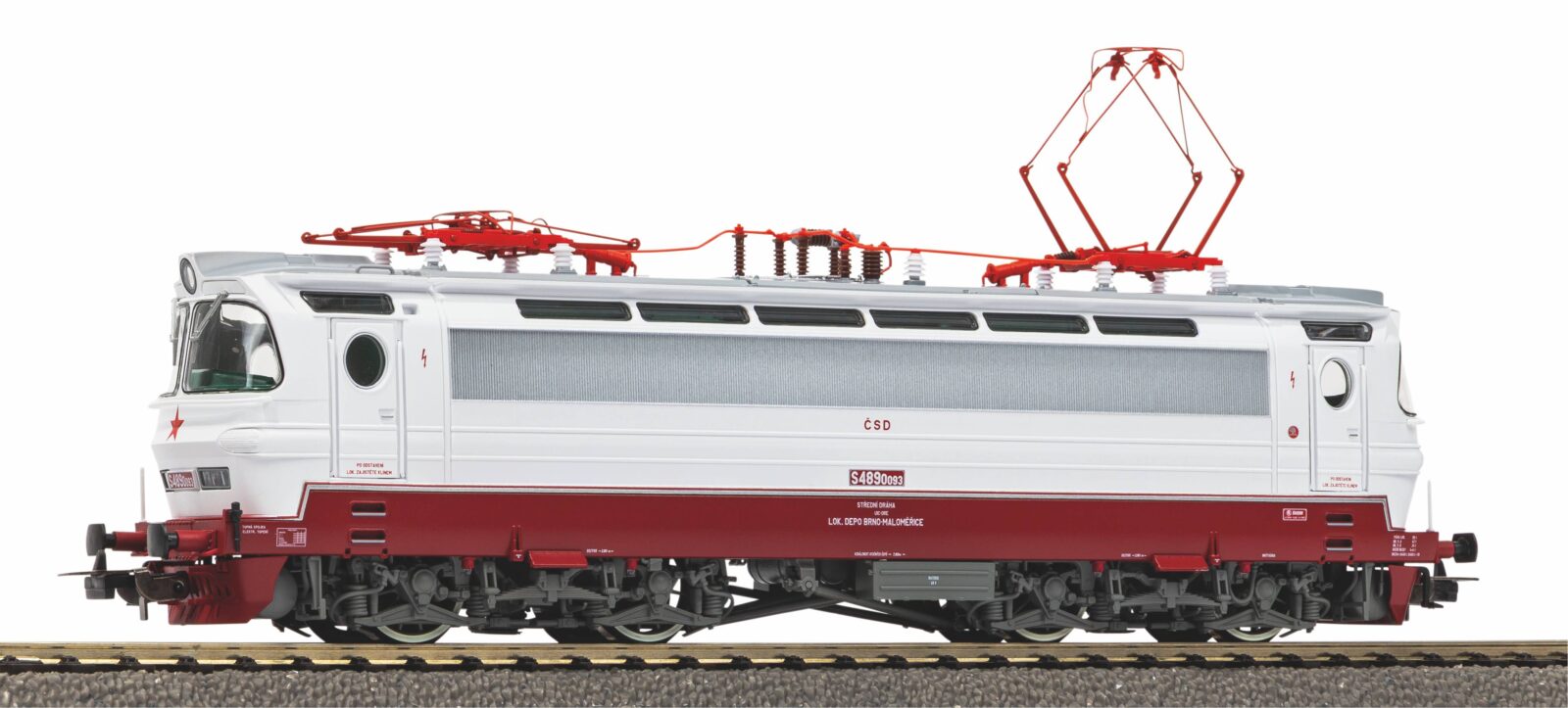 Locomotiva Elettrica S 489.0 CSD Epoca IV Scala H0 DS Modellismo Locomotiva Elettrica S 489.0 CSD scala H0