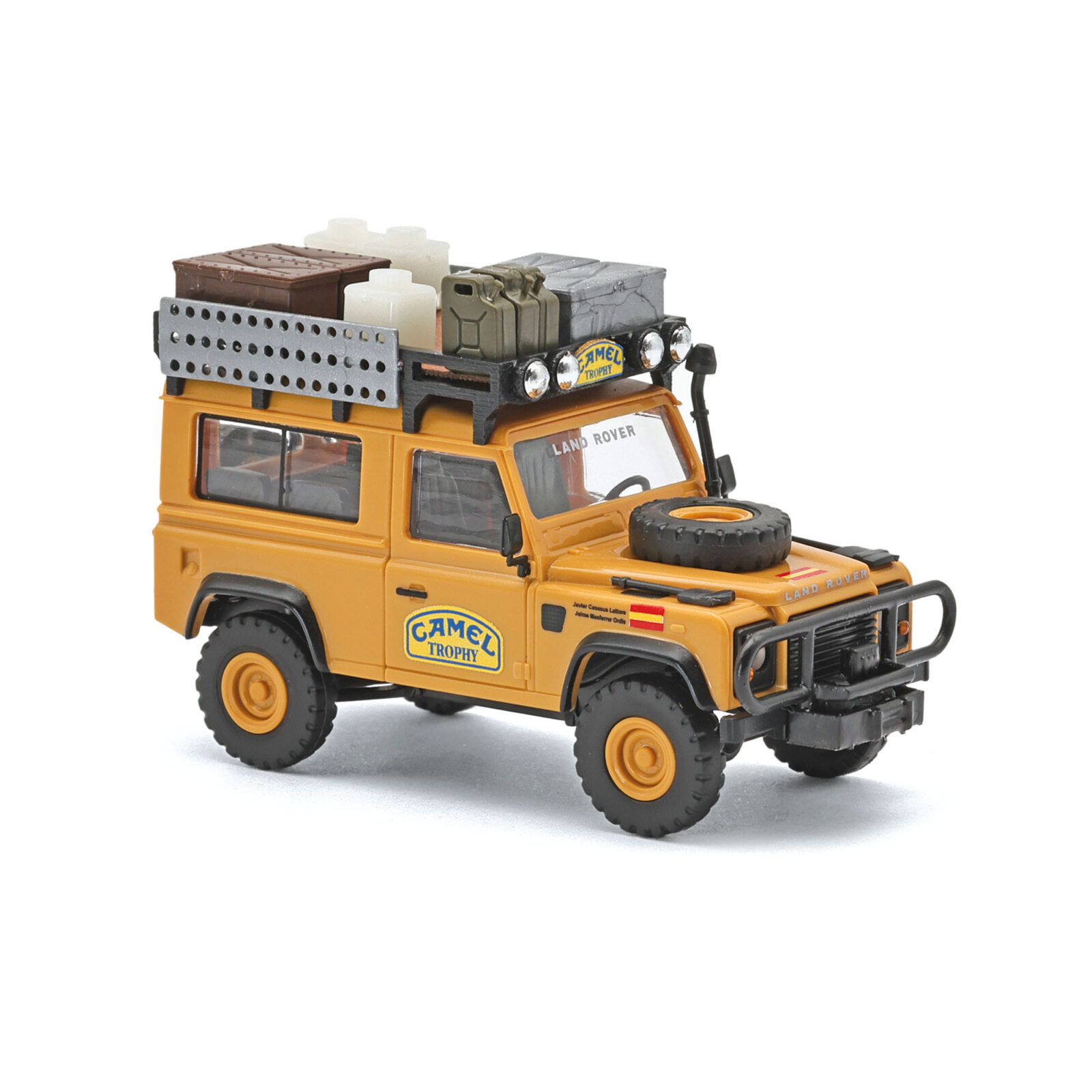 Land Rover 90 - Camel Trophy Scala H0 DS Modellismo Land Rover 90 Camel Trophy scala H0 Busch