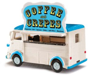 Citroen H, caffè e crepes scala H0 Busch
