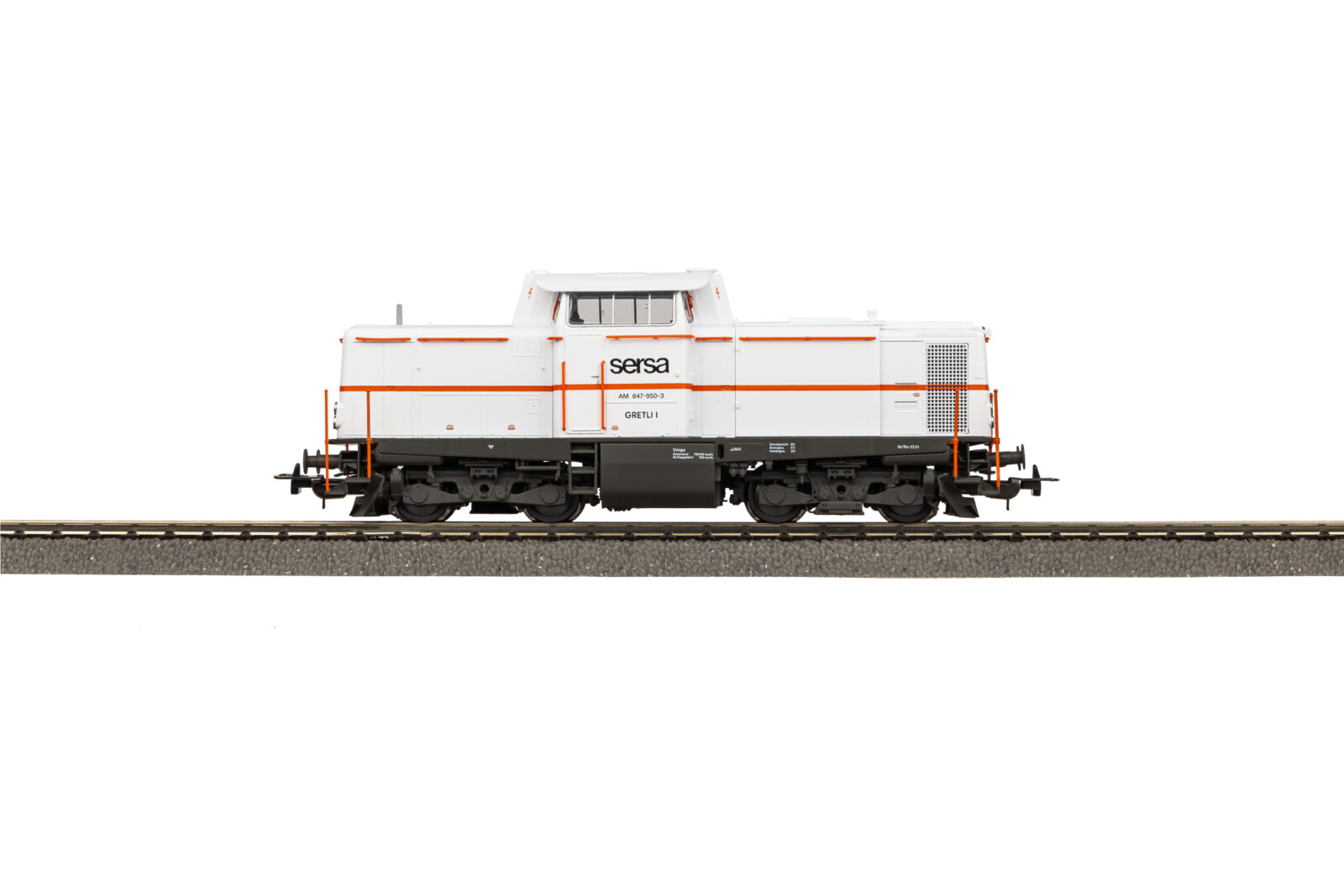 Locomotiva Diesel Am 847 Sersa Epoca V Scala H0 DS Modellismo Locomotiva Diesel Am 847 Sersa scala H0