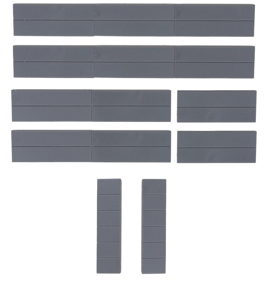 Elementi di parete larga Scala H0 DS Modellismo Elementi di parete larga scala H0 Faller