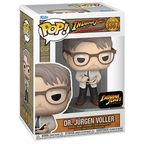 FUNKO POP Indiana Jones Dr. Jurgen Voller Bobble 1387 DS Modellismo FUNKO POP Indiana Jones Dr. Jurgen Voller Bobble 1387