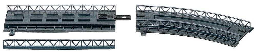 Set ponte di salita e discesa Scala H0 DS Modellismo Set ponte di salita e discesa scala H0