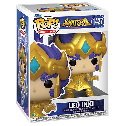 Funko POP Saint Seiya Gold Leo Ikki 1427 DS Modellismo Funko POP Saint Seiya Gold Leo Ikki 1427