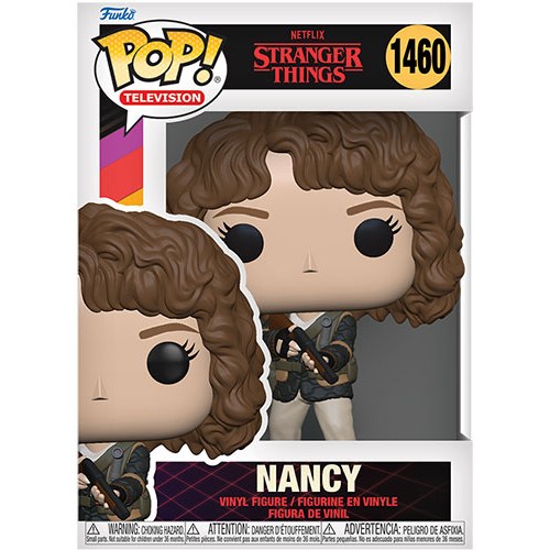 Funko POP Stranger Things S4 Nancy w/Shotgun 1460 DS Modellismo Funko POP Stranger Things S4 Nancy w/Shotgun 1460