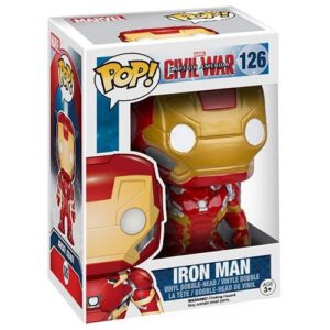 Funko POP Marvel Civil War Iron Man Bobble 126