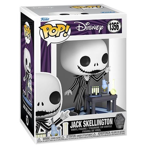 Funko POP Nightmare B.C. 30th Jack Skellington (Lab) 1356 DS Modellismo Funko POP Nightmare B.C. 30th Jack Skellington (Lab) 1356