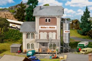 Mulino industriale scala H0 Faller