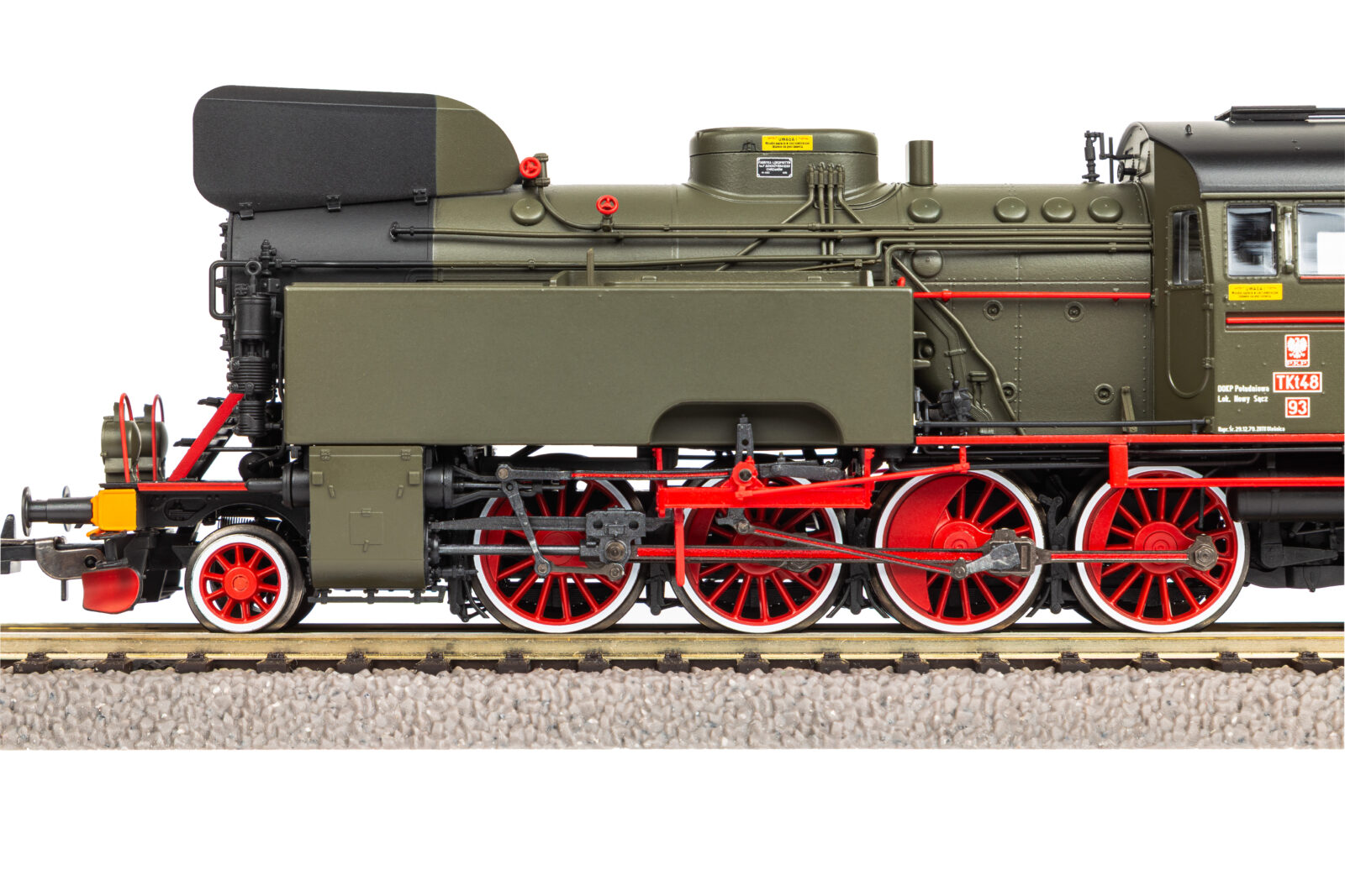 Locomotiva a vapore / Sound TKt48 PKP Epoca IV Scala H0 DS Modellismo Locomotiva a vapore / Sound TKt48 scala H0 - vista 3