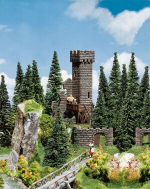 Rovine della Torre del Castello scala H0