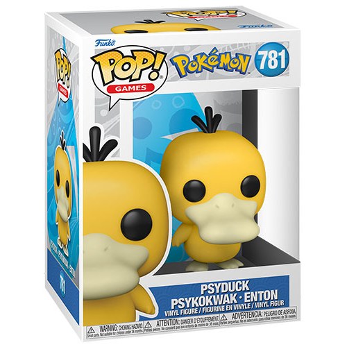 FUNKO POP Pokemon Psyduck 781 DS Modellismo FUNKO POP Pokemon Psyduck 781