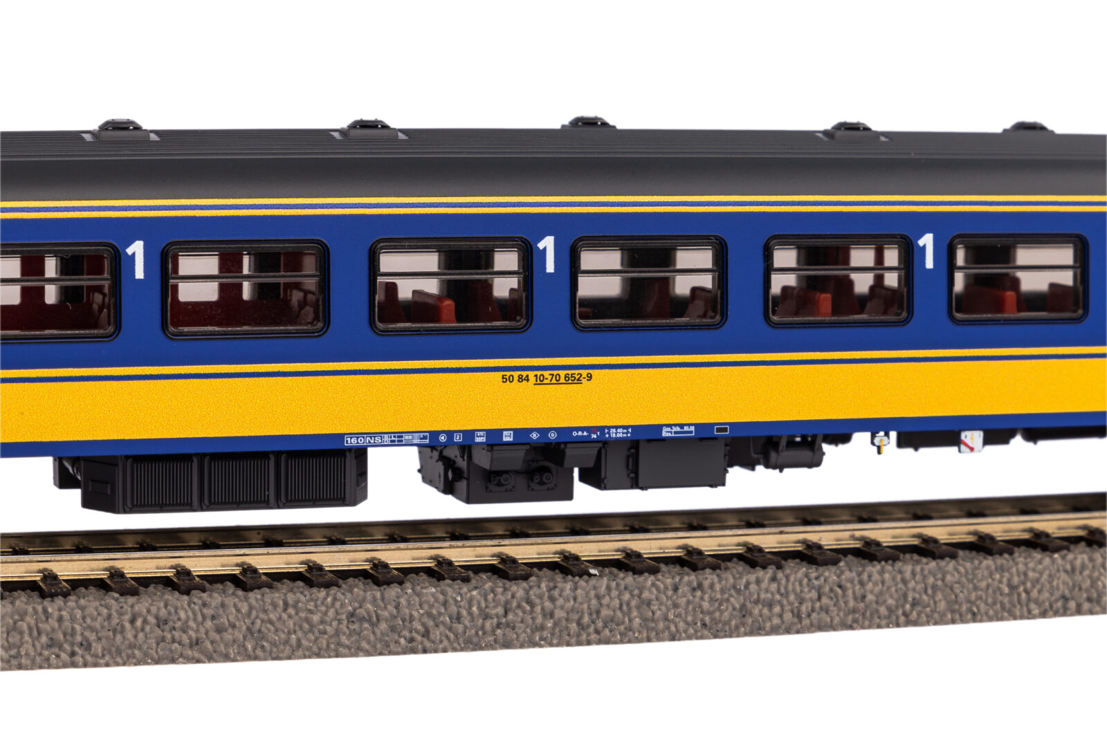 Carrozza passeggeri ICR 1a classe NS Epoca IV Scala H0 DS Modellismo Carrozza passeggeri ICR 1a classe scala H0 - vista 4