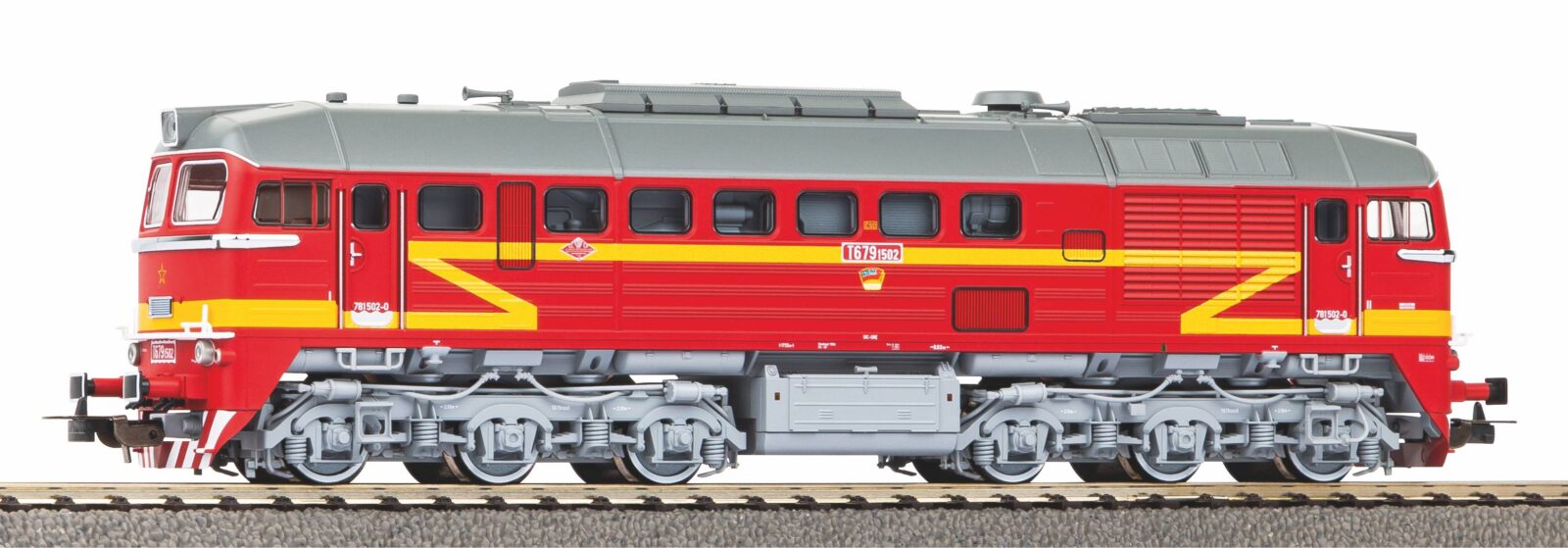 Locomotiva Diesel / Sound T679.1 ČSD Epoca IV Scala H0 DS Modellismo Locomotiva Diesel / Sound T679.1 scala H0