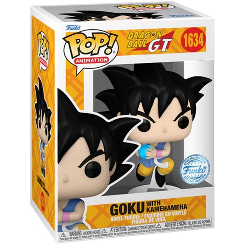 Funko Pops Dragon Ball GT Goku w/Kamehameha 1634 DS Modellismo Funko Pops Dragon Ball GT Goku w/Kamehameha 1634