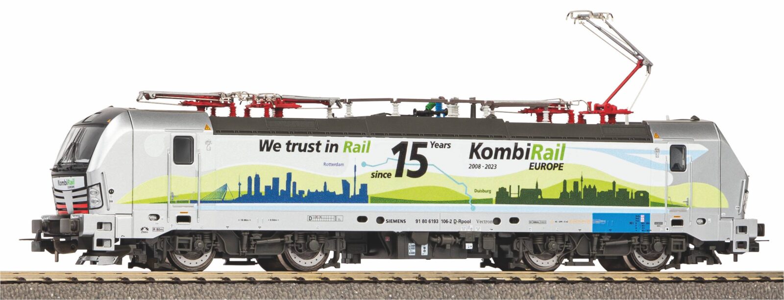 Locomotiva Elettrica / Sound Vectron BR 193 Kombirail VI, incl. PIKO Sound-Decoder Scala H0 DS Modellismo Locomotiva Elettrica / Sound scala H0