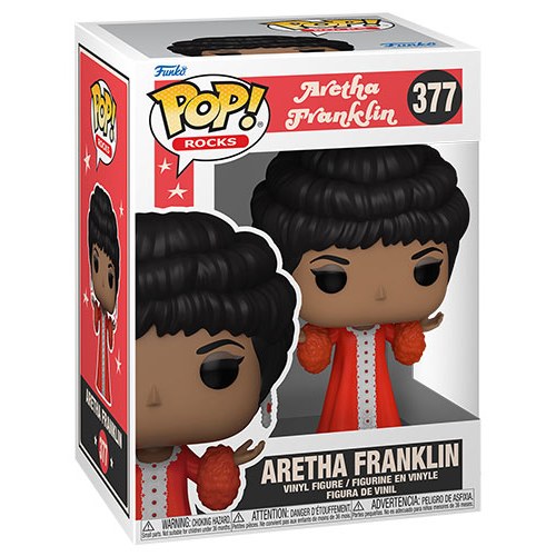 Funko POP Rocks Aretha Franklin 377 DS Modellismo Funko POP Rocks Aretha Franklin 377
