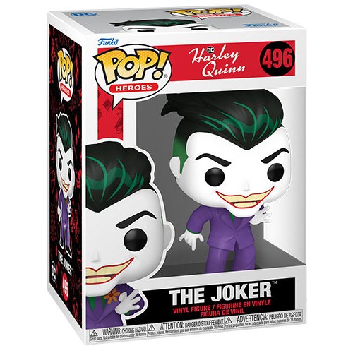 Funko POP Harley Quinn Animated Series The Joker 496 DS Modellismo Funko POP Harley Quinn Animated Series The Joker 496