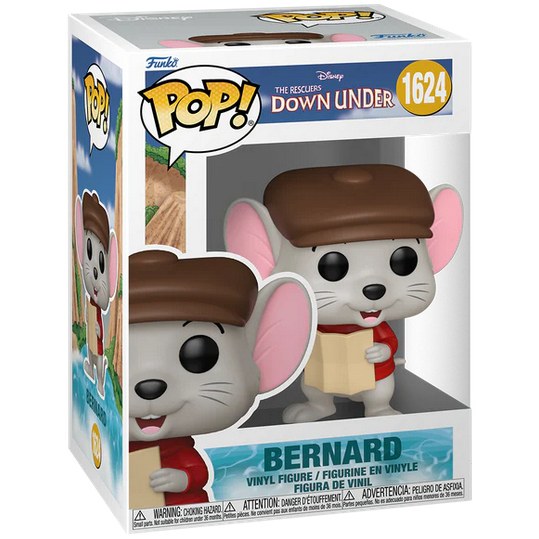 Funko POP The Rescuers Down Under Bernard 1624 DS Modellismo Funko POP The Rescuers Down Under Bernard 1624