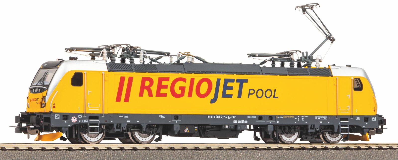 Locomotiva Elettrica / Sound BR 388 Regiojet Epoca VI - Versione C.A. Scala H0 DS Modellismo Locomotiva Elettrica / Sound BR 388 scala H0