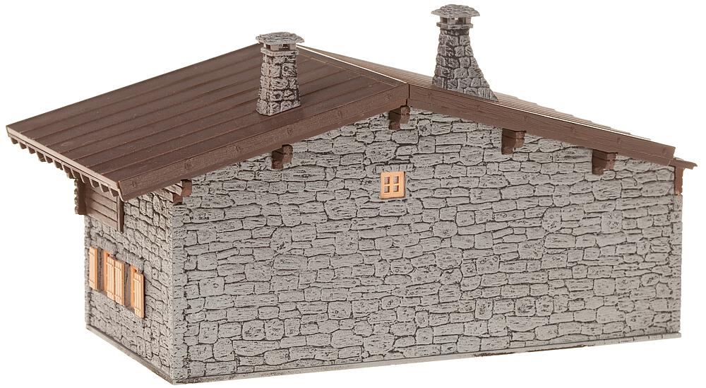 Rifugio di montagna Scala H0 DS Modellismo Rifugio di montagna scala H0 Faller