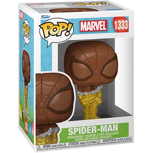 Funko POP Marvel Spider-Man Chocolate 1333 DS Modellismo Funko POP Marvel Spider-Man Chocolate 1333