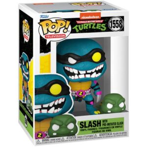 Funko POP Tmnt Turtles Slash w/Pre-Mutated Slash 1558
