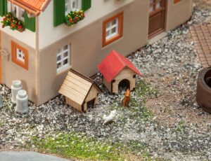 Cucce per cani scala H0 Faller