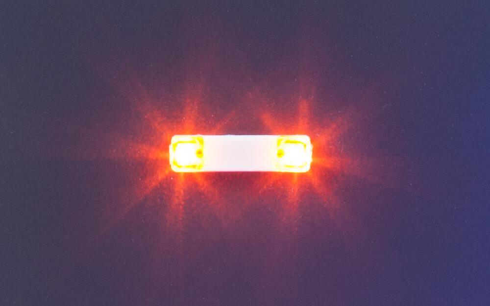 Luci lampeggianti 13,5 mm - Arancione Scala H0 DS Modellismo Luci lampeggianti 13,5 mm Arancione scala H0